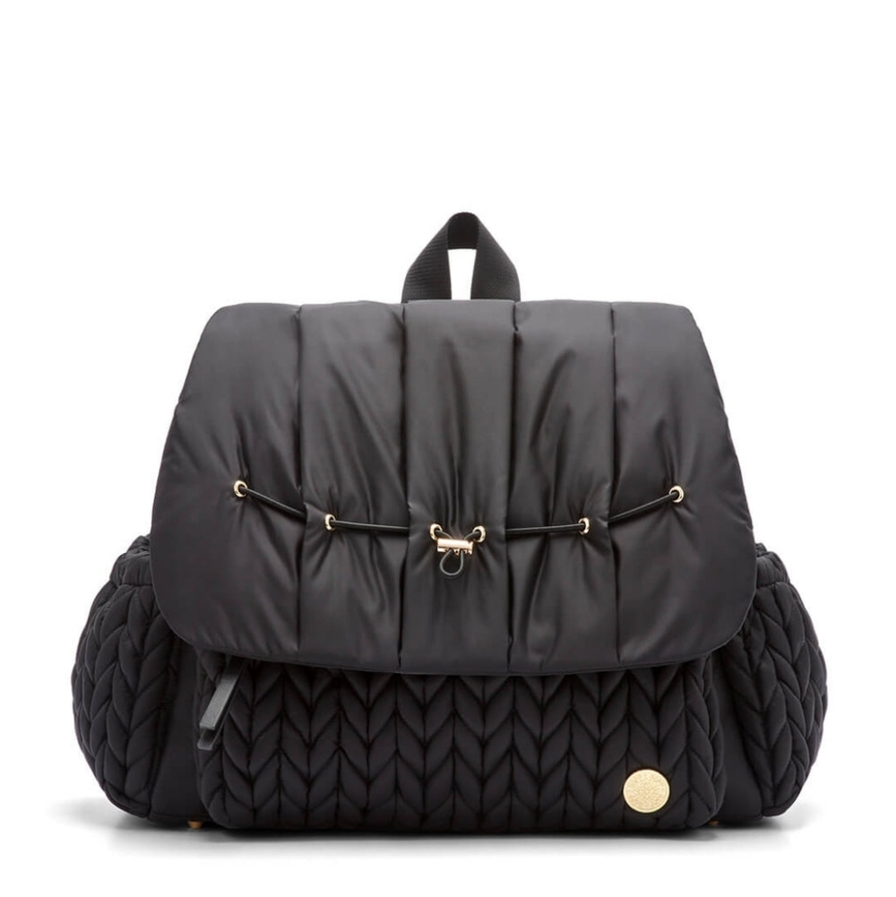 Happ Levy Diaper Bag Backpack in Black
